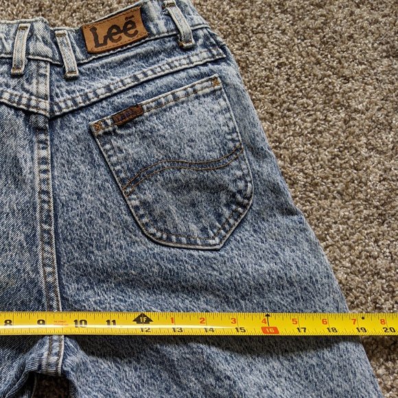 Vintage Acid Wash Jeans Lee 100% Cotton USA 24 00 - Picture 9 of 16